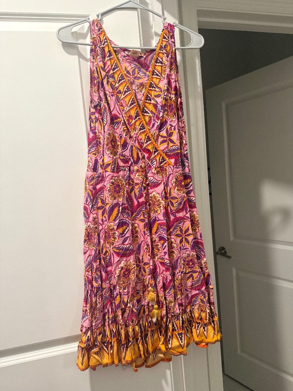 Sky & Sand Bohemian Tiered Floral Sundress